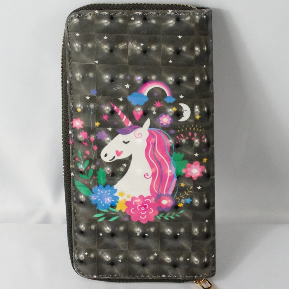 Lovely Mini Unicorn Wallet Polyester